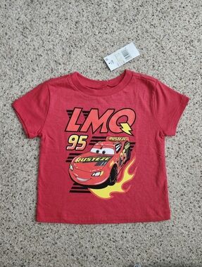 Lightning McQueen Kids Red Graphic Tee